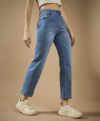 DOLCE CRUDO Flared Women Blue Jeans