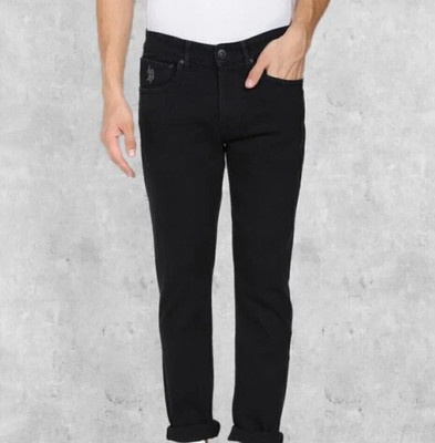 BRAINLY JNS Slim Men Black Jeans