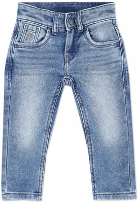 U.S. POLO ASSN. Slim Baby Boys Blue Jeans