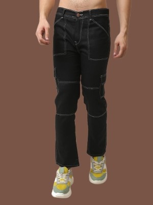 HouseOfCommon Jogger Fit Men Black Jeans