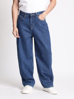 Bene Kleed Loose Fit Men Blue Jeans