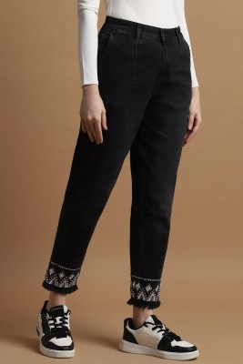 Allen Solly Regular Women Black Jeans