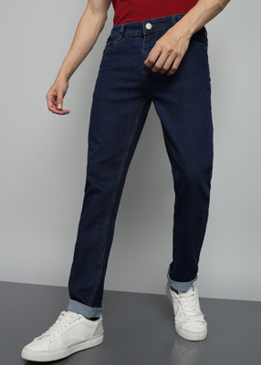 A Flash Regular Men Dark Blue Jeans