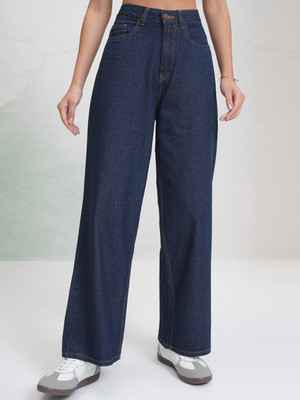 Tokyo Talkies Boot-Leg Women Blue Jeans