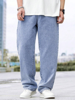 Rockwell Loose Fit Men Light Blue Jeans