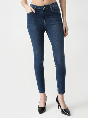Kraus Jeans Women High-Rise Skinny Fit Jeans Skinny Women Blue Jeans