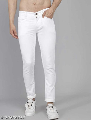 MULTIBRAAND FASHION Regular Men White Jeans