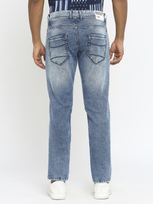 BASICS Straight Fit Men Blue Jeans