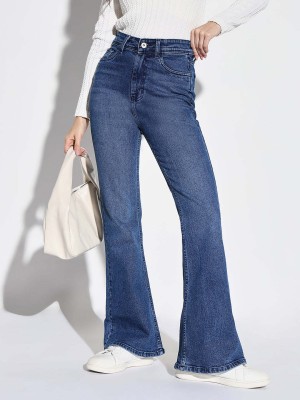 Showoff Boot-Leg Women Blue Jeans