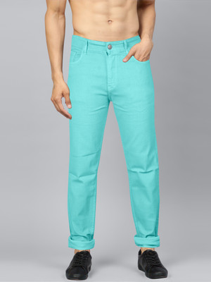 JUST BLACK Regular Men Light Green Jeans