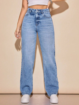 NUCOUTHS the style you love Regular Women Light Blue Jeans