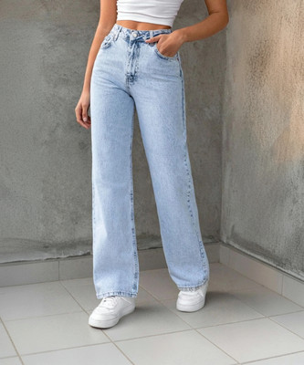 lovely london Regular Women Light Blue Jeans