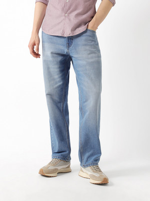 THE BEAR HOUSE Relaxed Fit Men Blue Jeans