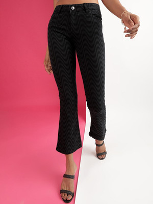 Freehand by The Indian Garage Co. Boot-Leg Women Black Jeans