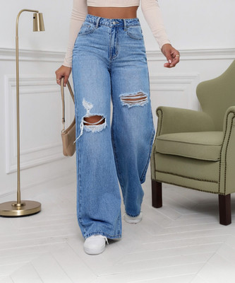 JJ DENIM Regular Women Light Blue Jeans