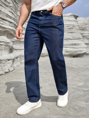 DENIM LOOK Relaxed Fit Men Blue Jeans