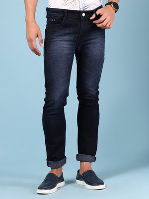 V-MART Slim Men Dark Blue Jeans