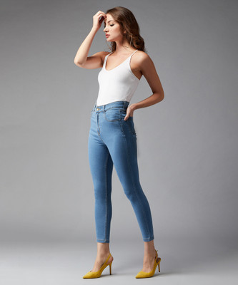 DOLCE CRUDO Skinny Women Blue Jeans