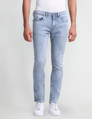 U.S. Polo Assn. Denim Co. Skinny Men Blue Jeans