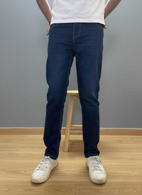 Stylestack Slim Men Dark Blue Jeans