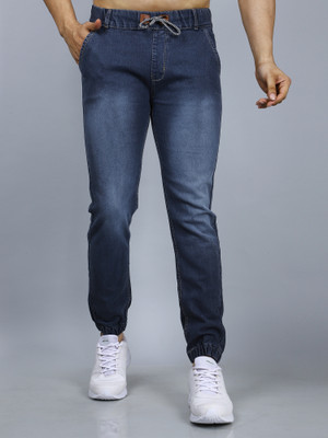 C2FH Jogger Fit Men Grey Jeans