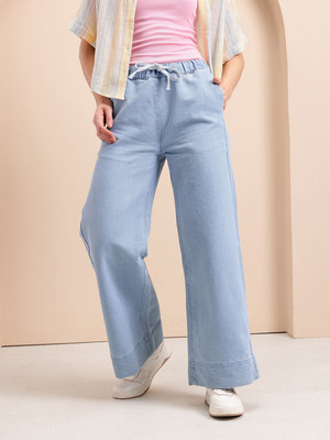 Mast & Harbour Relaxed Fit Women Blue Jeans