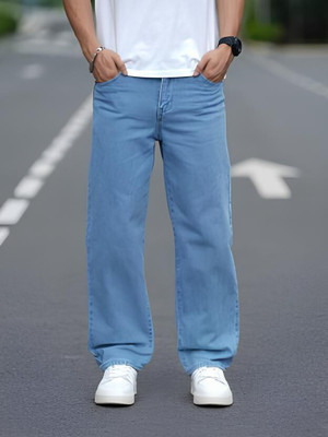 FADEVIELLE Relaxed Fit Men Light Blue Jeans