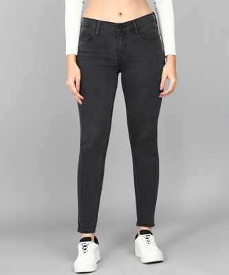 LEVI'S 710 Super Skinny Women Black Jeans