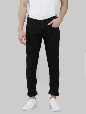 cat look Regular Men Black Jeans