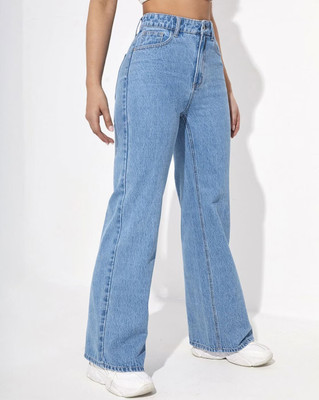 Mocktail Kocktail Relaxed Fit Women Light Blue Jeans
