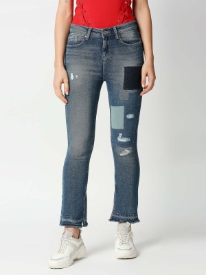 Pepe Jeans Boot-Leg Women Blue Jeans