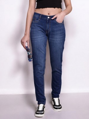 GUTI Boyfriend Women Blue Jeans