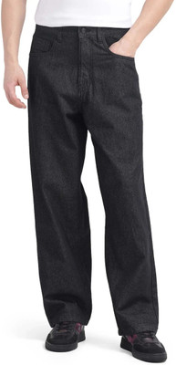 TIDDA Loose Fit Men Dark Grey Jeans