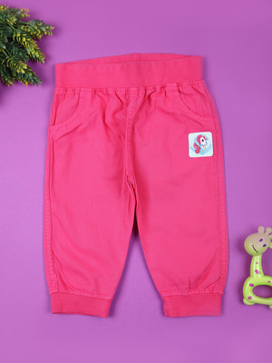 V-MART Jogger Fit Baby Boys Pink Jeans