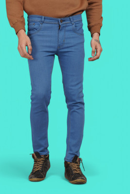 Lzard Slim Men Blue Jeans