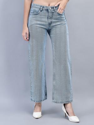 Ann Springs Straight Fit Women Light Blue Jeans
