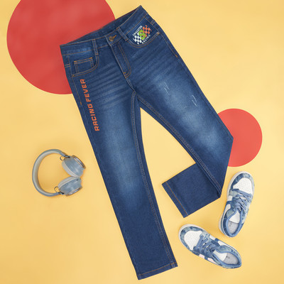 Pantaloons Junior Slim Boys Dark Blue Jeans