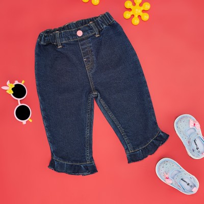 Pantaloons Baby Regular Baby Girls Blue Jeans