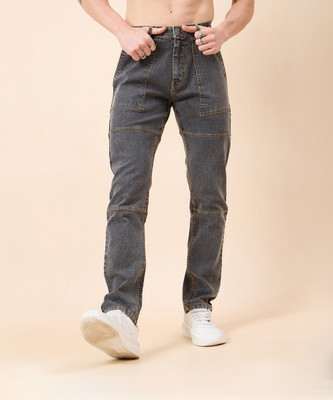 STUDIO NEXX Loose Fit Men Grey Jeans