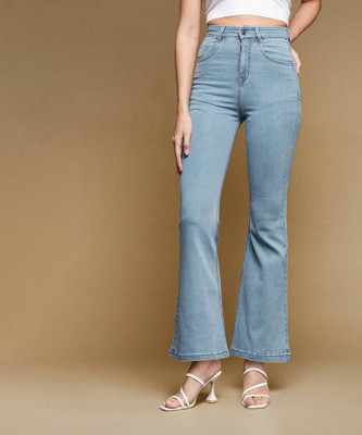 jac fashion Boot-Leg Women Light Blue Jeans