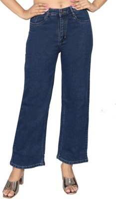 RUFFLETECH Regular Women Dark Blue Jeans