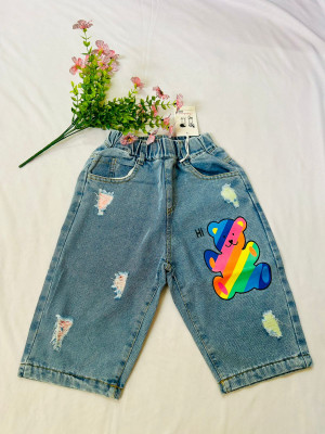 Cozy Bee Regular Girls Light Blue Jeans