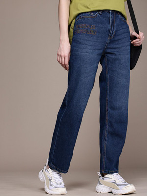 Roadster Straight Fit Women Blue Jeans