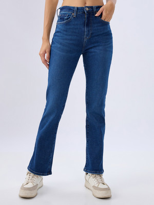 Spykar Boot-Leg Women Blue Jeans
