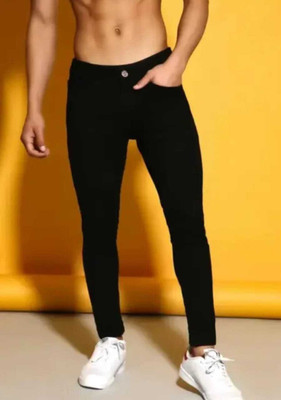 SAZE ENTERPRISES Slim Men Black Jeans