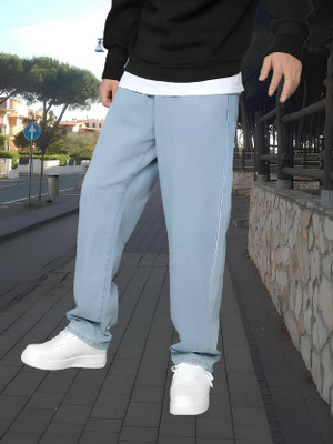 STARVIELLE Relaxed Fit Men Light Blue Jeans