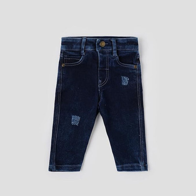 Popees Regular Baby Boys Blue Jeans