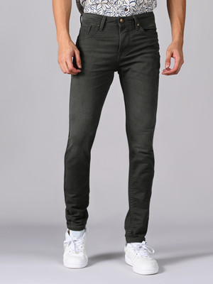 INTEGRITI Slim Men Dark Green Jeans