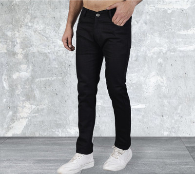 Gajanand Slim Men Black Jeans