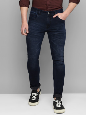 Allen Cooper Comfortable Slim Mid Rise Stretchable Regular Men Blue Jeans
